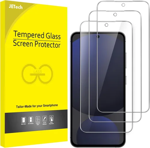 Miniatura 8 de JETech Protector de pantalla compatible con Samsung Galaxy S20 FE de 6.5 pulgadas, película de vidrio templado, paquete de 3