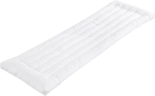 HOMBYS Almohada corporal delgada para adultos, extra grande, delgada, para dormir, con funda de algodón, perfil bajo, ultra fina, color blanco