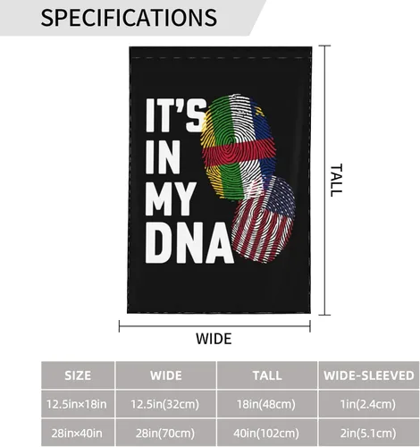 Miniatura 7 de The Central African Republic It's in My DNA Garden Flag 12.5"x18" Inch Double Sided Garden Flags Home Lawn Outdoor Decor Flags Party Banner Welcome
