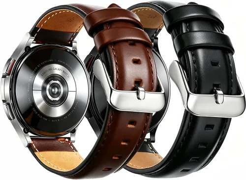 Miniatura 7 de OTOPO Correas clásicas para Galaxy Watch 4/6 de 1.850 in, 1.811 in, 1.693 in, 1.654 in, reloj 7 6 5 4 FE Band 40 1.732 in/Garmin Vivoactive 3/5
