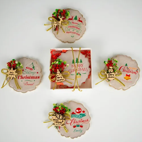 Miniatura 16 de HTF - Paquete de 5 imanes personalizados de resina epoxi para baby shower, regalos para baby shower, regalos de baby shower, revelación de género