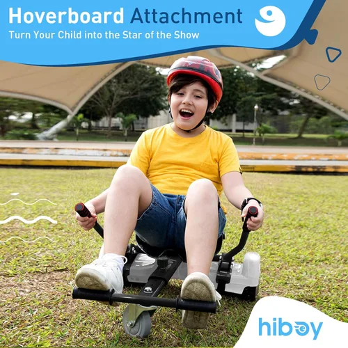 Miniatura 7 de Hiboy HC-01 Hoverboard Seat Attachment for 6.5" 8" 8.5" 10" Hoverboards, Easy Assembly & Adjustable Frame Length Buggy Attachment, Hoverboard Go