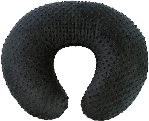 Miniatura 12 de Minky - Funda de almohada para lactancia materna, en forma de U, para bebé, niño y niña, solo funda (azul marino)