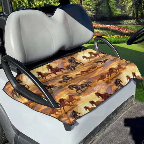 Miniatura 38 de Yewattles Universal personalizado carrito de golf cubierta de asiento de verano al aire libre Anti-caliente Club Coche Coche Manta Green Lawn Golf