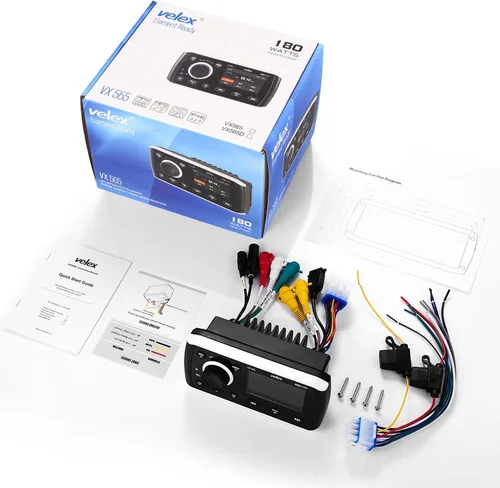 Miniatura 5 de Radio estéreo marina de FM del receptor de audio/vídeo de Bluetooth, MECH menos para el yate, deporte del poder