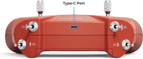 Miniatura 6 de BETAFPV LiteRadio 2 SIM Drone Simulador de Vuelo Controlador para FPV Entrenamiento de Pilotos Principiantes, Compatible con la mayoría de Rojo
