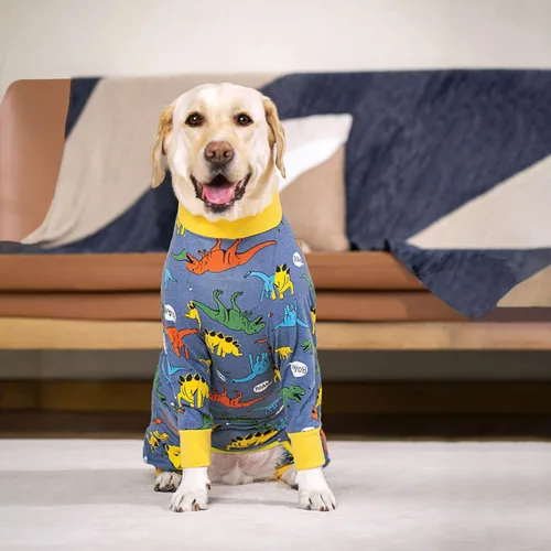 Miniatura 4 de kzrfojy Traje de Recuperación para Perros Después de Cirugía Hembra Macho Perro Mediano Grande Castración Esterilización Enterizo para Muda Prevenir