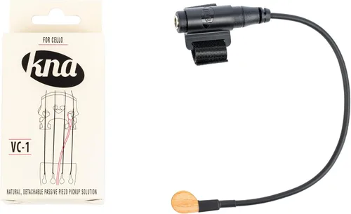 Miniatura 9 de KNA Pastilla piezoeléctrica portátil VC-1 para violonchelo – Sensor ligero montado en puente, sonido acústico natural, fácil instalación, conector