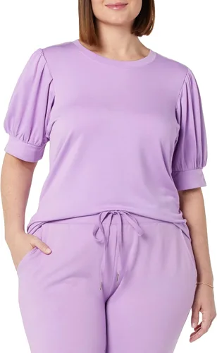 Miniatura 4 de Daily Ritual - Blusa de tela de toalla muy suave con mangas abullonadas