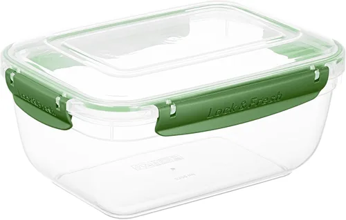 Miniatura 12 de Superio Recipiente de plástico para almacenamiento de alimentos con tapa hermética, 80 onzas, sin BPA, a prueba de fugas, apilable, apto