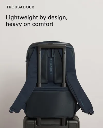 Miniatura 6 de Mochila Troubadour Pioneer 3.0, Azul marino, Moderno