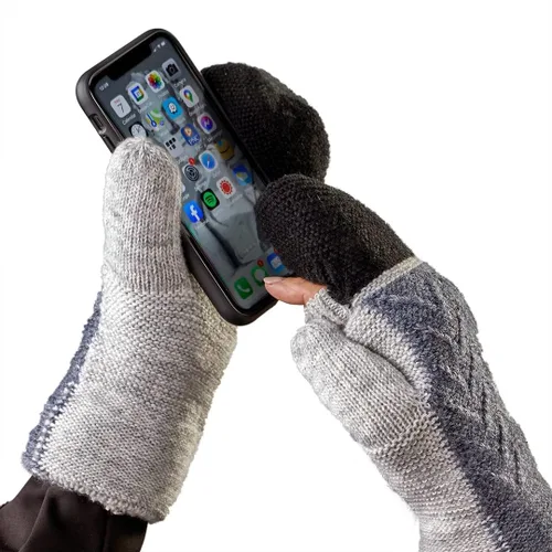 Miniatura 2 de VIA BY SKL STYLE Women's Recycled Knit Mittens