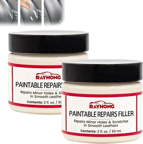 Miniatura 10 de Alkyne Relleno de cuero, pasta de relleno de cuero, crema reparadora de relleno de cuero para automóvil, acondicionador restaurador