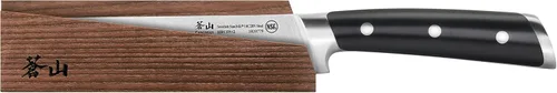 Miniatura 2 de Cangshan TS Series 1020786 - Juego de cuchillos para deshuesar y funda de madera forjados de acero 14C28N sueco de 6 pulgadas