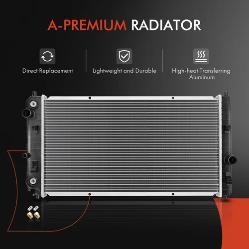 Miniatura 7 de A-Premium Radiador de refrigerante de motor con Trans. Enfriador de aceite compatible con Chevrolet Malibu 1997-2003 y Oldsmobile Alero 1999-2004