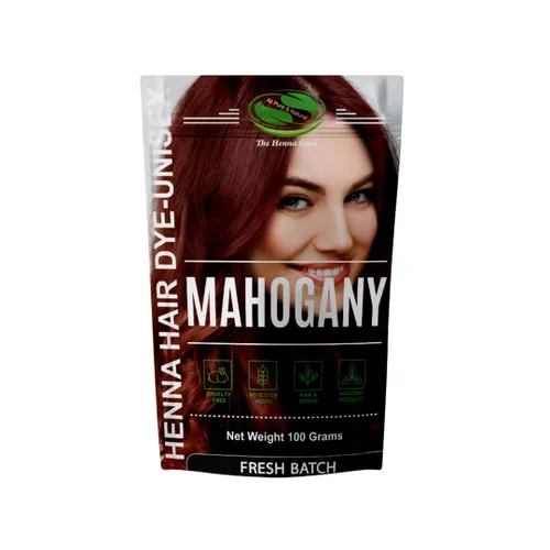 Miniatura 29 de Tintura de henna para cabello y barba, 100 % natural y libre de químicos, The Henna Guys, Paquete de 1, Café Oscuro Marrón oscuro