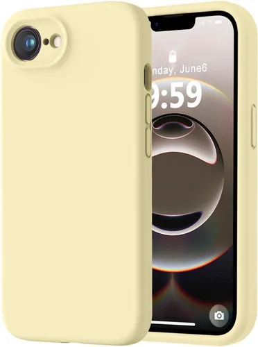 Miniatura 281 de LOVE 3000 Compatible con Funda para iPhone 15, [Cámara de Cobertura Completa de Silicona Suave] [Protección contra Caídas de 8 pies], Forro de Negro