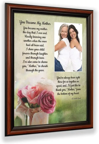 Miniatura 16 de Crossroads Home Décor Regalos para suegra - Regalos de nuera, You Became My Mother 7346BW