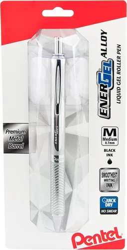 Miniatura 14 de Lapicero de gel líquido Pentel EnerGel de aleación RT premium, Violeta
