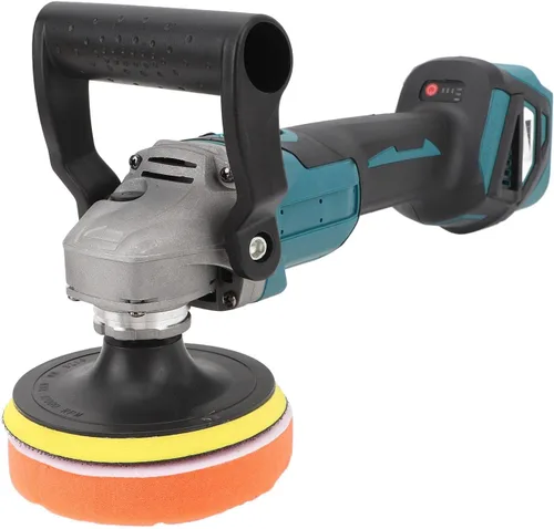 Miniatura 4 de Cordless Buffer Polisher 18V 6 Speed 2000 to 4800RPM with LCD Display Ergonomic Handle for Car Waxing Polishing Paint Defect Oxidation Treatment