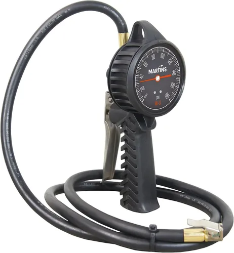 Miniatura 8 de Martins 4 Outlets Inflador/deflactor automático de neumáticos, 145 psi, 4 mangueras de aire de 8', infla o desinfla hasta 4 neumáticos simultánea