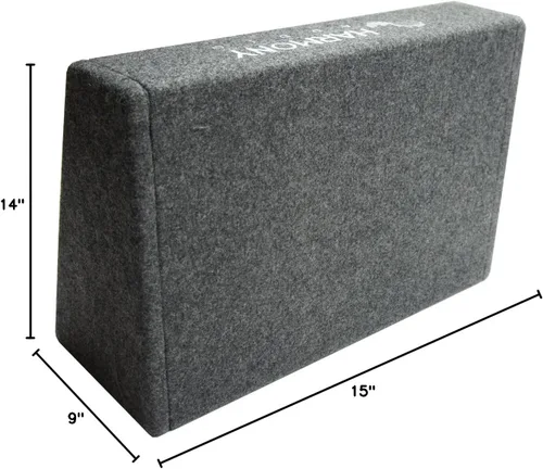 Miniatura 6 de Harmony Audio HA-ET112 Solo 12 vacío sellado camión sub caja poco profunda recinto descargado