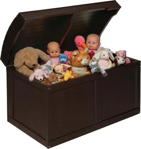 Miniatura 6 de Caja barril de juguetes Badger Basket, paquete de de 1, Espresso