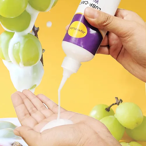 Miniatura 4 de Lubricante blanco a base de agua de 8 onzas líquidas, cremoso sin aroma, lubricante de gel natural de larga duración, suave y resbaladizo