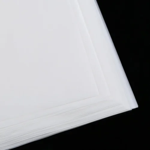 Miniatura 2 de Hojas precortadas de papel pergamino, revestimiento de 2 lados para hornear, cocinar, freír, horno y extracción de aceite de flores para prensa