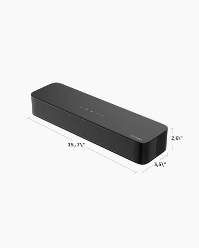 Miniatura 9 de ULTIMEA Barra de sonido envolvente de 2.1 canales para TV, subwoofer integrado, potencia máxima de 132 W, control de aplicaciones, barra de sonido