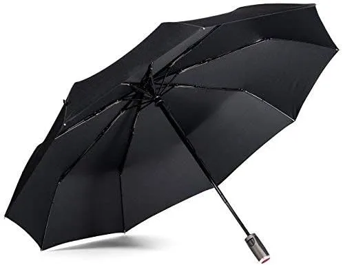 Miniatura 2 de LifeTek Windproof Travel Umbrella - Compact Automatic Wind Resistant Strong and Portable - Small Folding Backpack Umbrellas for Rain perfect for Car