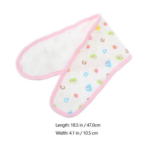 Miniatura 2 de Healifty Cinturón de hernia umbilical para bebé, banda de cordón para el ombligo para bebé, banda ajustable para el vientre, color rosa