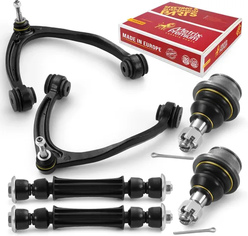 Miniatura 75 de Metrix Premium Chassis Parts - Kit de suspensión delantera de 10 piezas para BMW X5 2007-2013, BMW X6 2008-2014, reemplazo, fabricado en Europa