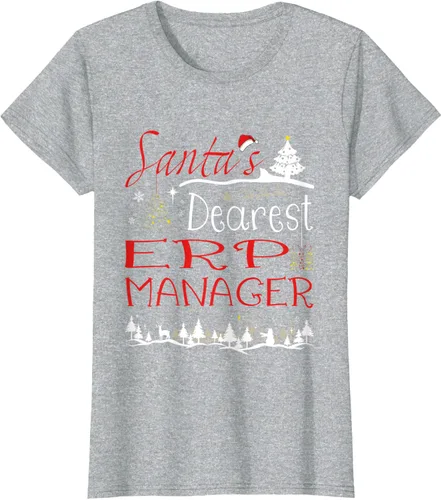 Miniatura 6 de ERP Manager Xmas Job Cute Christmas T-Shirt