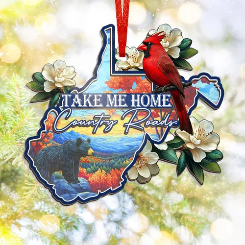 Miniatura 25 de FLAGWIX Regalos de Navidad de Puerto Rico para mujeres y hombres, adornos de madera 2025 para decoración de árboles, adorno de Navidad de Puerto