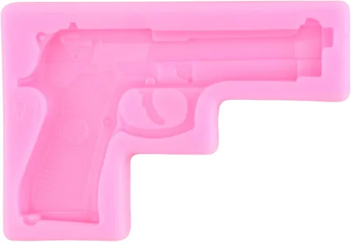 Miniatura 3 de ZiXiang Pistola de silicona con forma de bala para fondant, moldes para decoración de pasteles de azúcar, decoración de cupcakes, pasta de goma