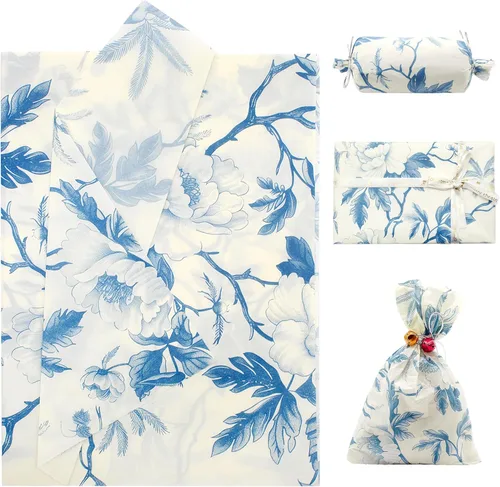 Miniatura 16 de Benvo 20 hojas de papel de seda con estampado floral 20 pulgadas x 29 pulgadas papel de decoupage decorativo papel de seda para regalos envoltura