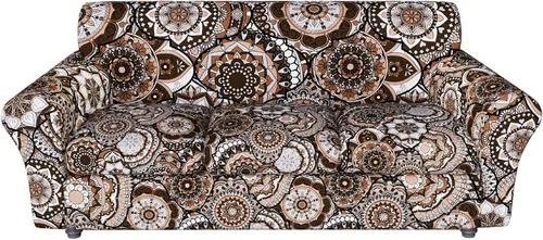 Miniatura 35 de Fundas elásticas para silla, fundas elásticas para sillón de 2 piezas, fundas de sofá lavables con diseño floral para sillón, protector de muebles
