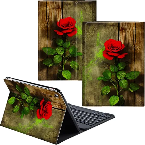 Miniatura 68 de Para Samsung Galaxy Tab S6 Lite Funda 2022/2020 Teclado Inalámbrico Desmontable Y Cubierta De Soporte De Cuero PU Funda Protectora Para Samsung