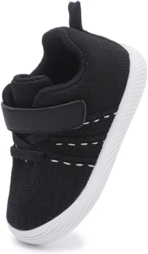 Miniatura 2 de iSusuJo Zapatos de bebé para niño y niña, zapatos para caminar sin cordones para bebés, zapatos para primeros pasos, 6, 9, 12, 15, 18, 24 meses