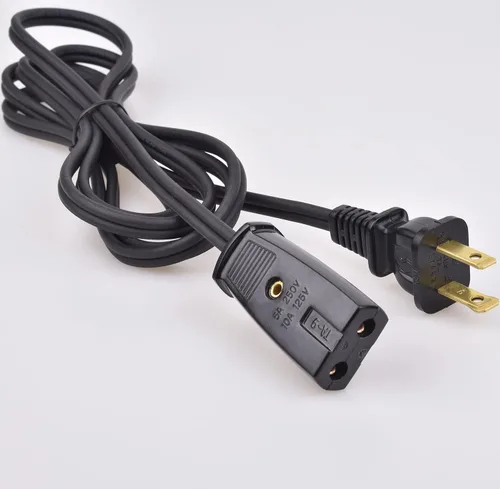 Miniatura 6 de West Bend - Cable de alimentación para urna de café de 6 pies 58036 58002, cable eléctrico de 2 pines, pieza de repuesto para cafetera, cable