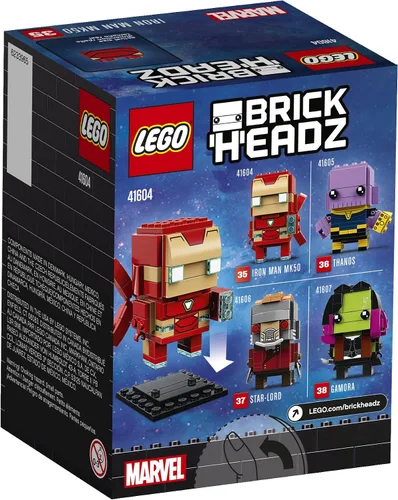 Miniatura 5 de LEGO BrickHeadz Iron Man MK50 41604 Kit de construcción (101 piezas)