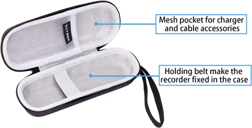 Miniatura 2 de LTGEM EVA Estuche de transporte duro para Zoom H1essential/Zoom H1n/H1 Handy Portable Digital Recorder