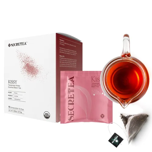Miniatura 27 de Té suelto Pu-erh de cacao orgánico I POWERFUL Detox Immune I Heart & Digestion Support, paquete a granel de 12 oz Por T SECRETEA, Treasure Box