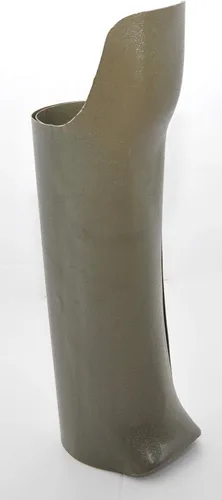 Miniatura 2 de Snakeguard Shields estilo plástico, verde, polainas protegen de serpientes, uso al aire libre, senderismo, caza, campamento y pesca, ajuste sobre