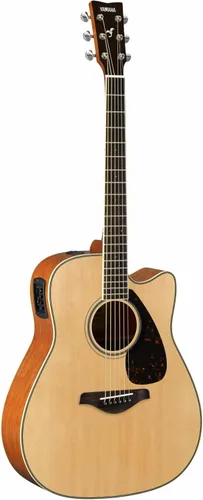 Miniatura 4 de Yamaha fg820 Guitarra Acústica, color natural, Natural