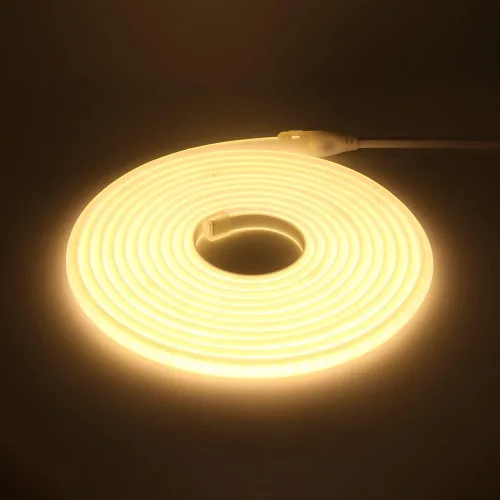 Miniatura 9 de KISUFU COB - Tira de luces LED, luces LED de neón de 110 V, 288 luces LED recortables, tiras de neón flexibles COB, interruptor de correa