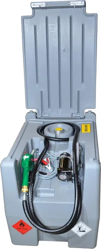 Miniatura 3 de JohnDow Industries JDI-AFT58 Depósito de combustible diésel auxiliar de 58 galones, con bomba de transferencia eléctrica de 12 voltios, 1 paquete