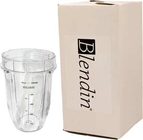 Miniatura 7 de Blendin Tarro de repuesto compatible con Nutri Ninja Auto-iQ 1000W y Duo Blenders (taza de 32 onzas)