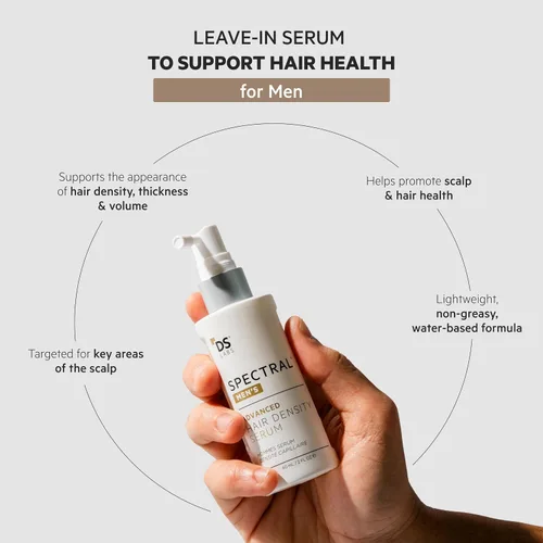 Miniatura 3 de DS Labs Spectral Suero para la Densidad Capilar Masculina (anteriormente Spectral.DNC-N), 60mL - Tratamiento Ligero de Uso Diario para un Cabello
